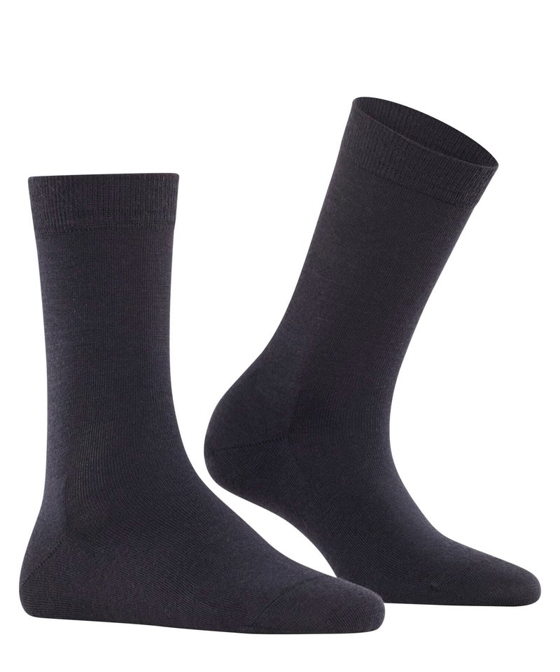FALKE Women's Softmerino W So, Blue (Dark Navy 6379), US 6.5-7.5 (EU 37-38 Ι UK 4-5) - Image 3