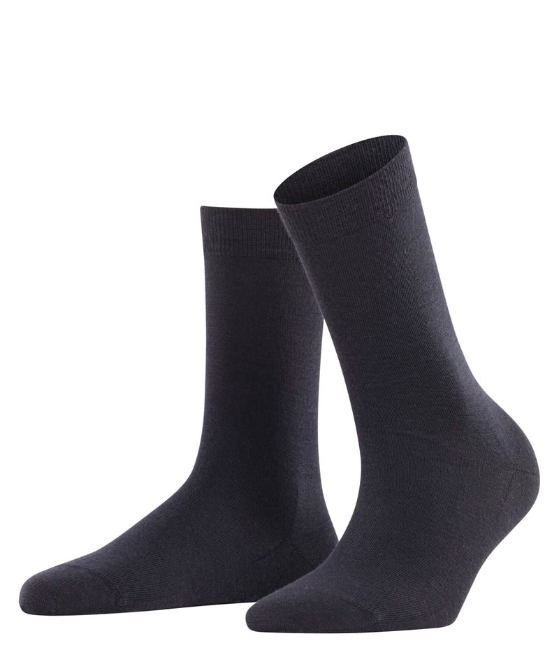 FALKE Women's Softmerino W So, Blue (Dark Navy 6379), US 6.5-7.5 (EU 37-38 Ι UK 4-5) - Image 1