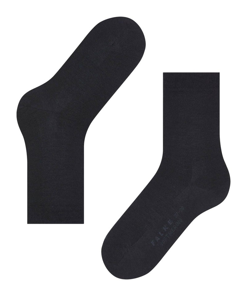FALKE Women's Softmerino W So, Blue (Dark Navy 6379), US 6.5-7.5 (EU 37-38 Ι UK 4-5) - Image 5