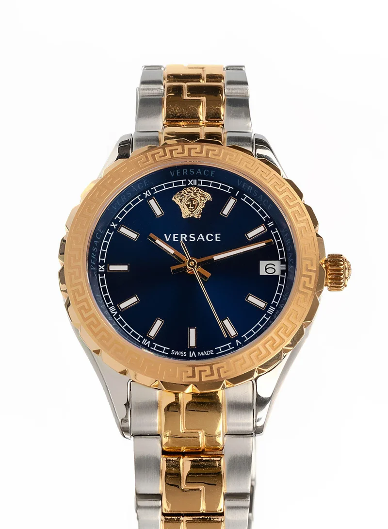 VERSACE Hellenyium Quartz Blue Dial Watch