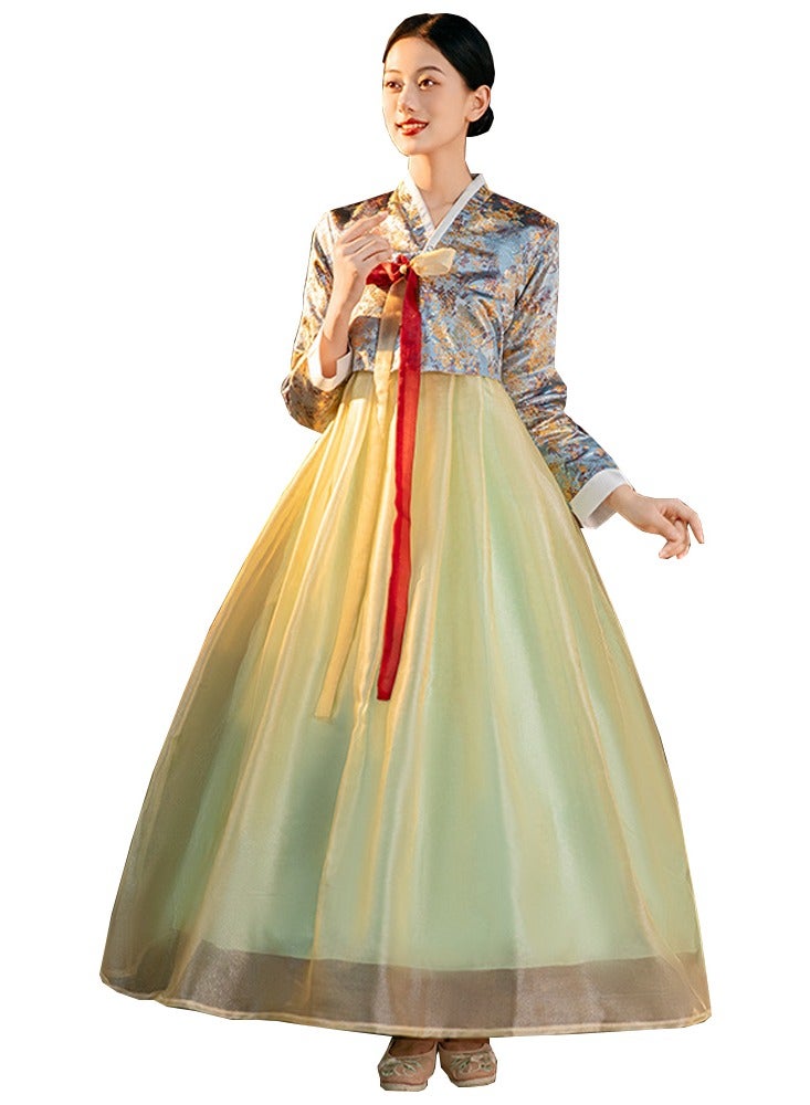 Al Aoyama Korean women performance costumes, national performance costumes and dance costumes - Image 1