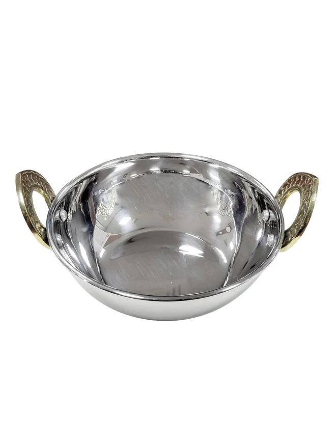 راج مقلاة ستانلس ستيل بمقبضين جانبيين