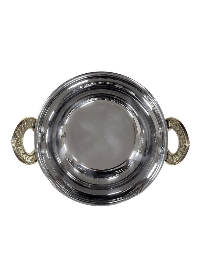 RAJ قدر راج من الفولاذ مع مقبض مزدوج - Image 3