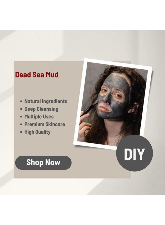 Hollywood Secrets Clay Powders 200gms (Pure Dead Sea Mud) | Healing Clay | Skin Brightening | For Face, Body, Foot - Image 3