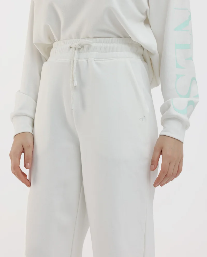 Rareism Women's Relaxed Comfort Wide Leg Sweatpants