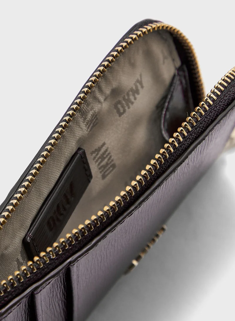 DKNY Zip Card Holder