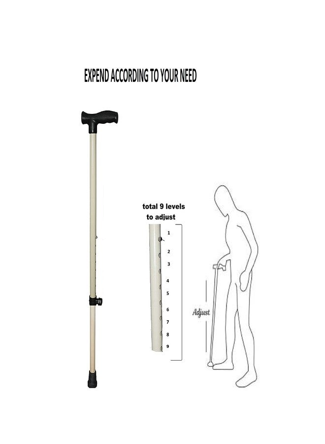 KDS SURGICAL عصا المشي الجراحية ذات الساق الواحدة من كي دي إس - Image 5