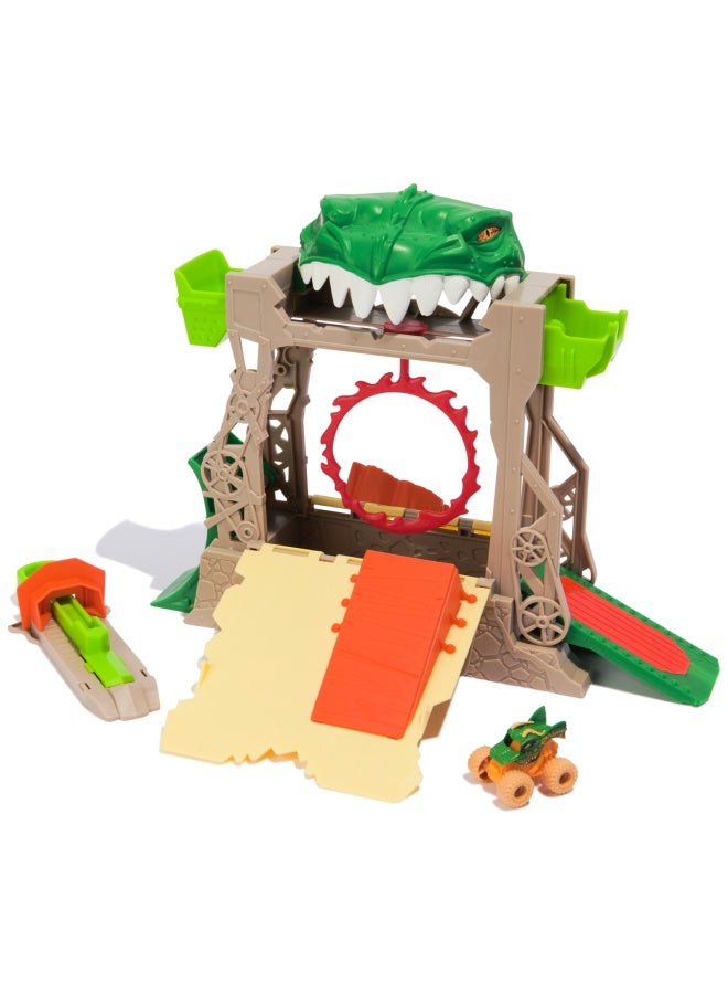 Monster Jam Mini Jams Dragon Dungeon of Doom Playset - Image 1