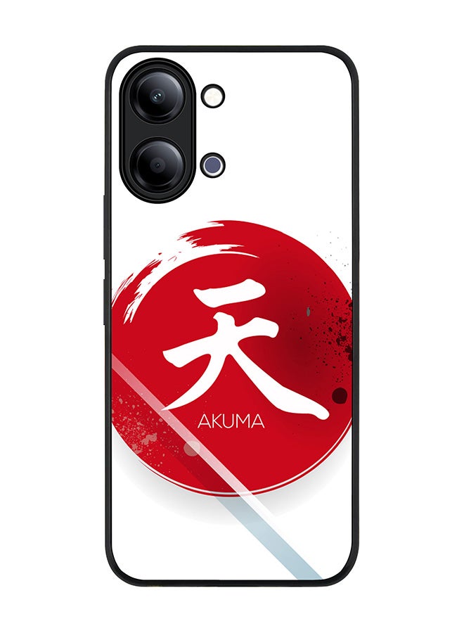 Stylizedd For vivo Y05 4G / Y6t 5G Case,Slim fit Camera Protection, Shockproof Thin Phone cover  - I Am Akuma - Image 1