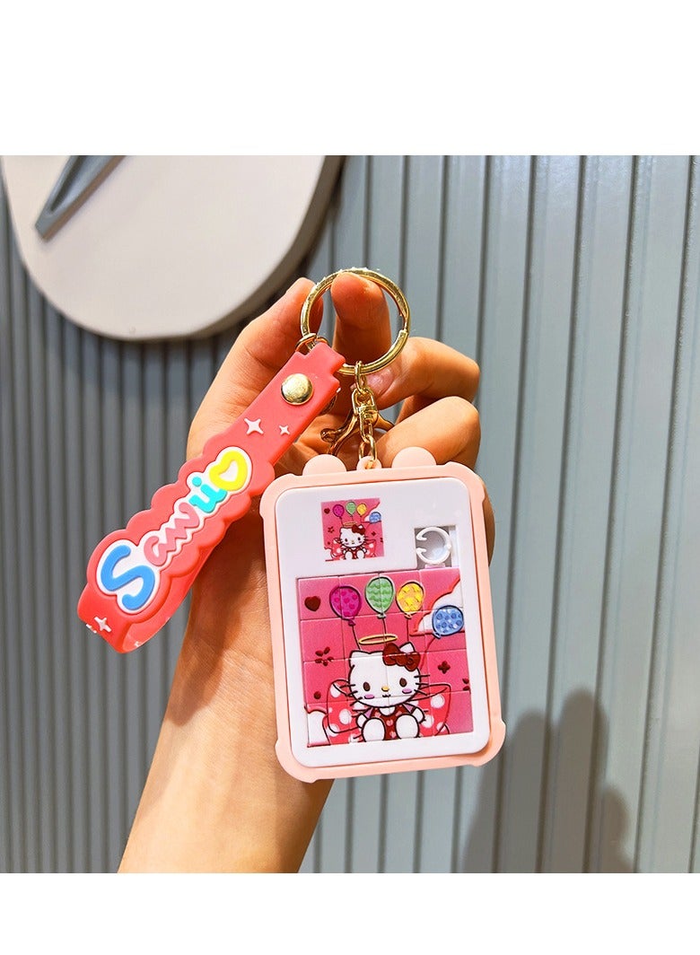 Cartoon Balloon KT Cat Puzzle