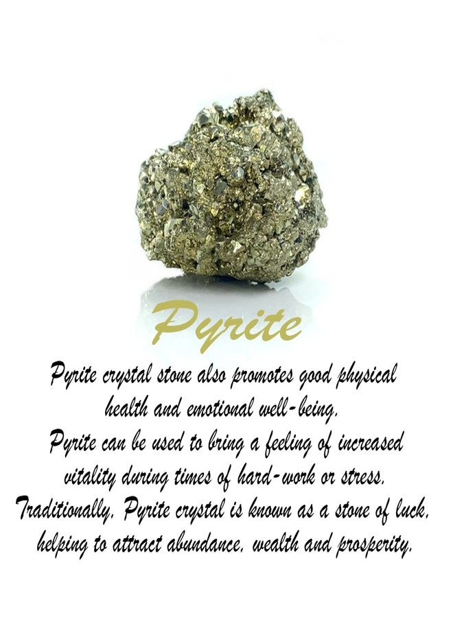 Exquisite Crystals حجر البيريت الأصلي من EX - حجر بيريت ذهبي طبيعي مُنشط للشفاء، وقوة الإرادة، وجذب المال، وفن الفاستو، والأعمال التجارية - بيريت أصلي معتمد (30-50 جرام) (80-100) - Image 5