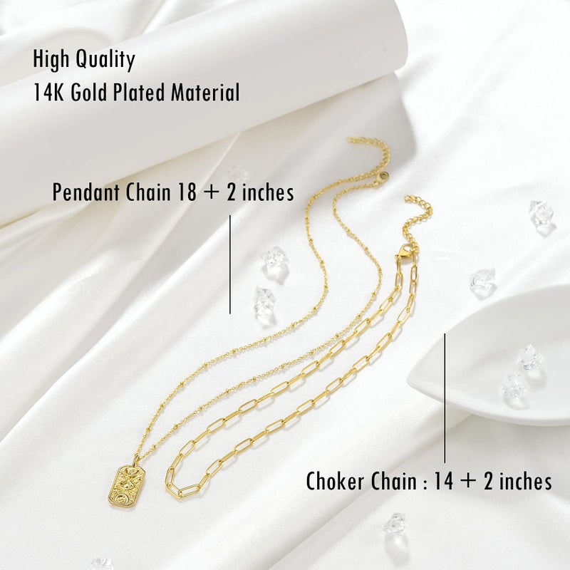 Tarsus Evil Eye Necklace Gold Mal De Ojo Amulet Nazar Third Eye Necklace Protection Jewelry Gifts for Women - Image 4