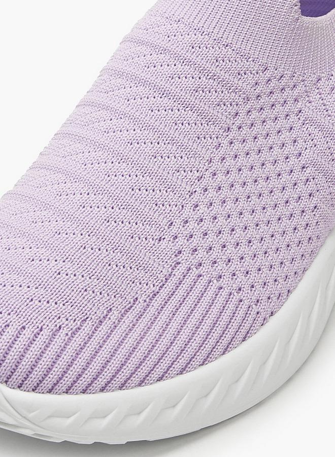 Oaklan by Shoexpress Textured Slip-On Sports Shoes with Pull Tab - Image 4