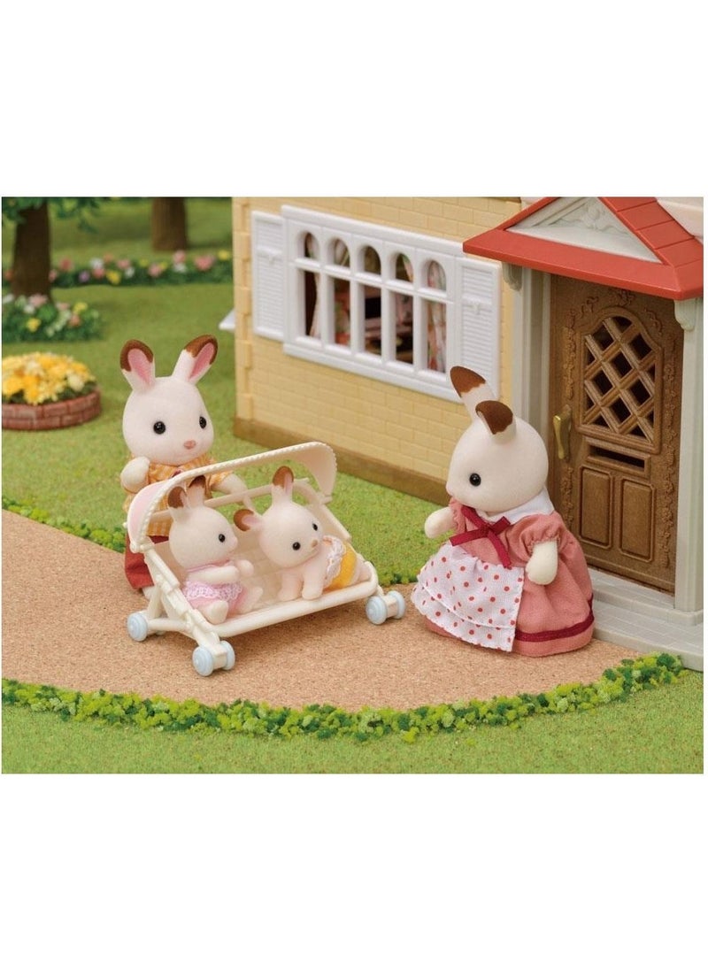 Sylvanian Families Triplet Baby Stroller 5533  - Image 3