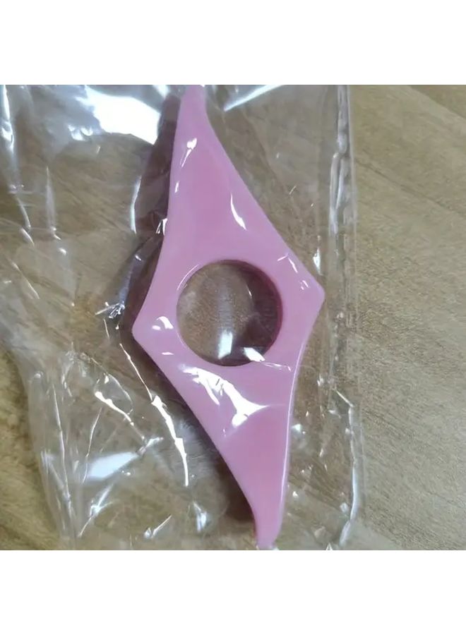 1 Pc Resin Bookmark And Book Stand Creative Thumb Support Ergonomic Design Pink Durable Lightweight Reading Aid Hands Free Book Holding Perfect Gift For Book Lovers Study Accessory Smooth Finish - Image 4