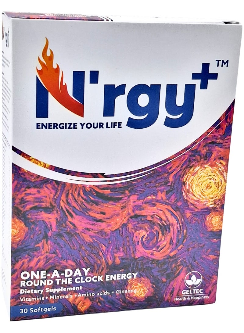 Geltec N"Rgy+ Capsules 30'S