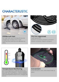 Cordova Teison GB/T Plug Charger with LCD Displey EVSE 32 A Smart Portable Electric Vehicle Charger with 3PIN Plug for VW ID 4 ID6  - Image 3