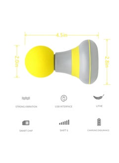 Generic Back Massager Handheld, Mini Portable Electric Full Body Massager, USB Rechargeable, 6 Vibration Modes, for Neck Shoulder Leg Foot Massage, Sports Recovery  - Image 2