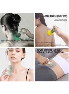 Generic Back Massager Handheld, Mini Portable Electric Full Body Massager, USB Rechargeable, 6 Vibration Modes, for Neck Shoulder Leg Foot Massage, Sports Recovery  - Image 4