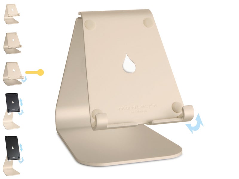 Rain Design mStand tabletplus, Gold - Image 5