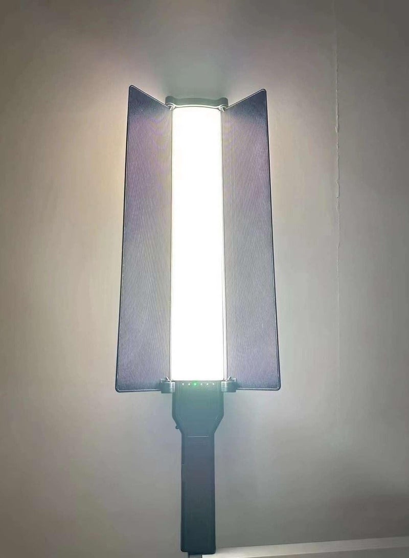 PLOKAMA LS 188 25W RGB LED Handheld Light with Battery High Power Stick Light with Remote Control - Image 1