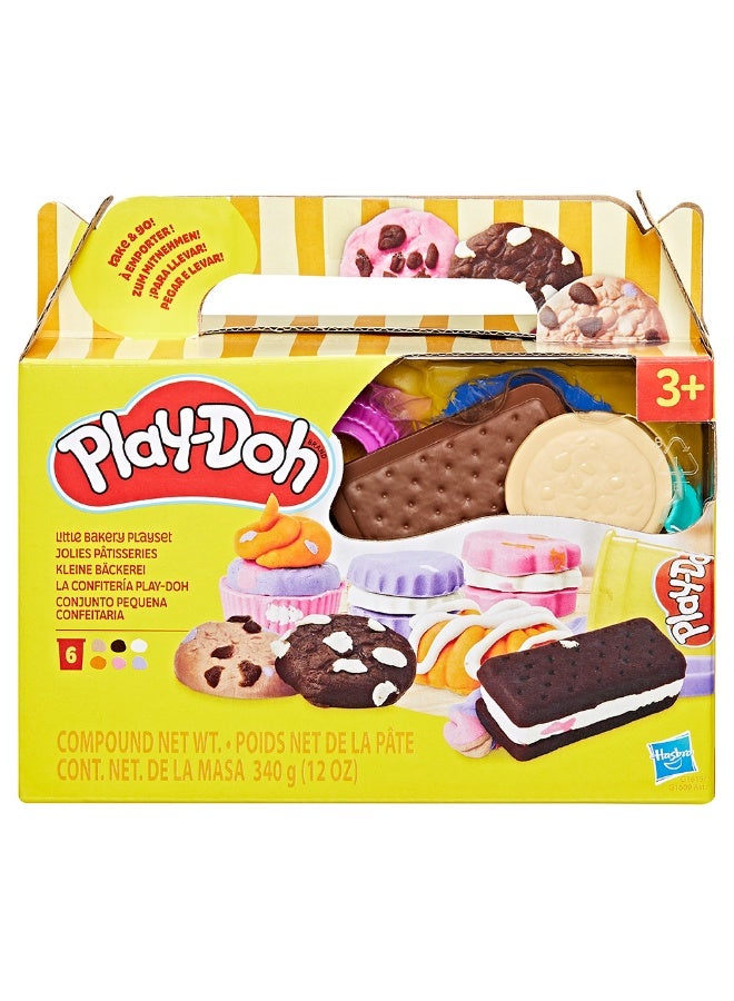 Play-Doh Little Bakery Playset (340 G, Pack Of 6) - Image 1