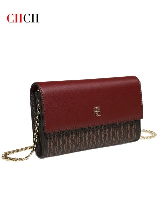 CHCH CHCH Women's Shoulder Bag Exquisite Craftsmanship Fashionable Design Chain Shoulder Strap Design Multi-colour Available Classic Style  - Image 1