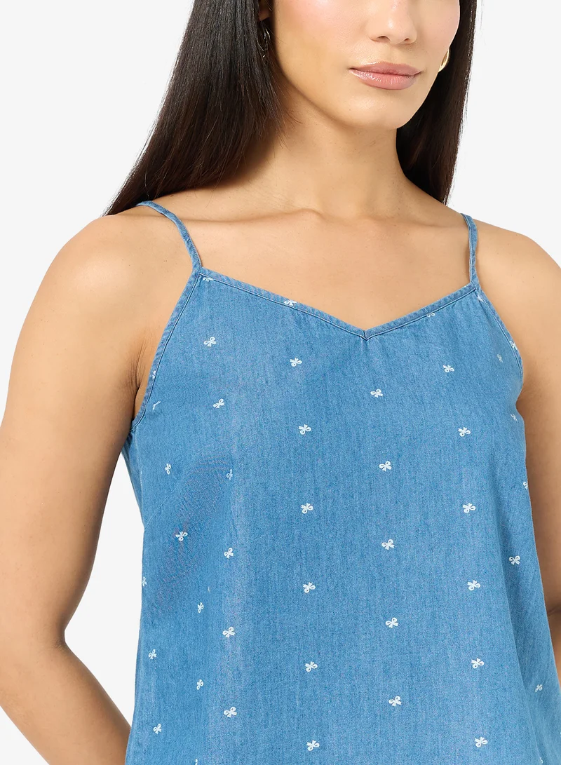 Only  Printed Tank Top for Women | Best Price UAE