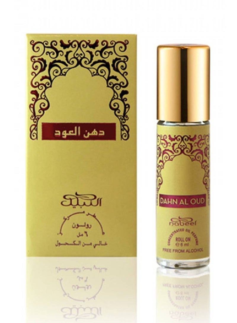 نبيل دهن العود خالي من الكحول عطر بالزيت 6 مل - Image 3