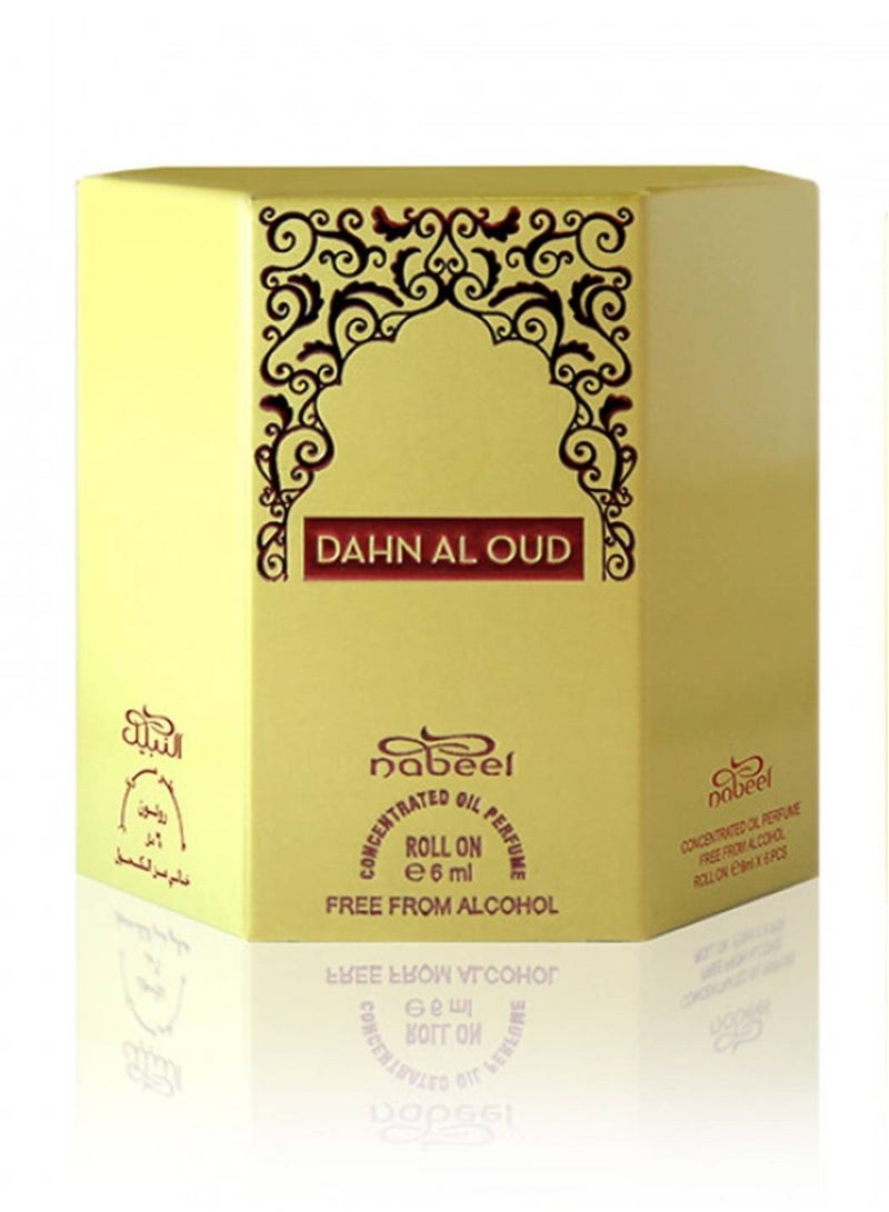 نبيل دهن العود خالي من الكحول عطر بالزيت 6 مل - Image 2