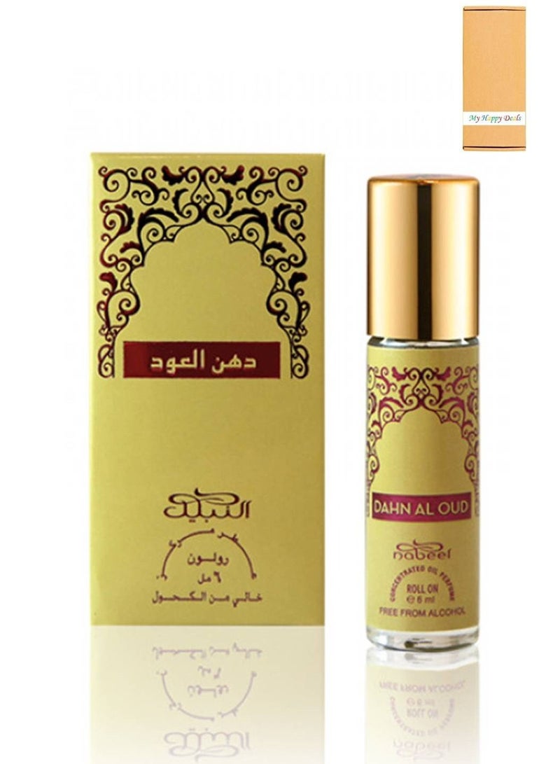 نبيل دهن العود خالي من الكحول عطر بالزيت 6 مل - Image 1