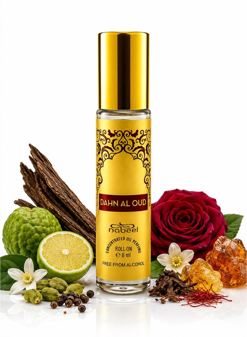 Nabeel Dahn Al Oud Alcohol-Free Roll On Oil Perfume 6 ML - Image 4