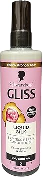 Schwarzkopf Gliss Liquid Silk Express Repair Conditioner 200ml - Image 4
