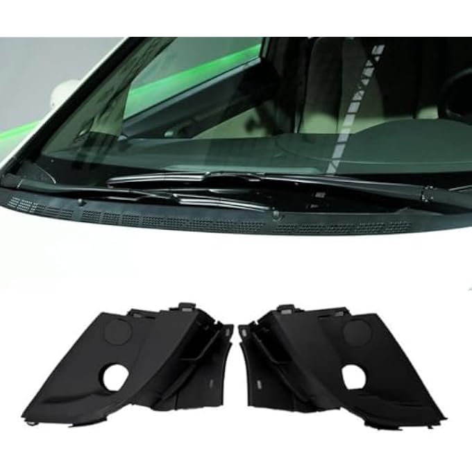 ريحني غطاء ذراع ماسحات الزجاج الأمامي 1 زوج لغطاء فتحة تهوية لهوندا سيفيك 2006 2007 2008 2009 2010 2011 Ciimo - Image 1