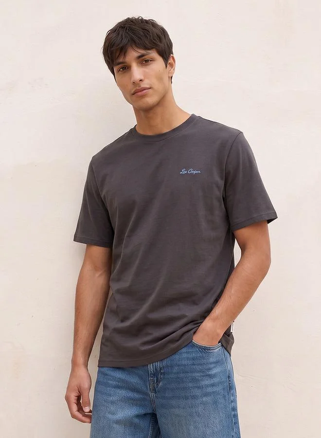 Lee Cooper Lee Cooper Crew Neck Logo T-shirt