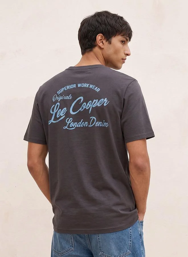 Lee Cooper Lee Cooper Crew Neck Logo T-shirt