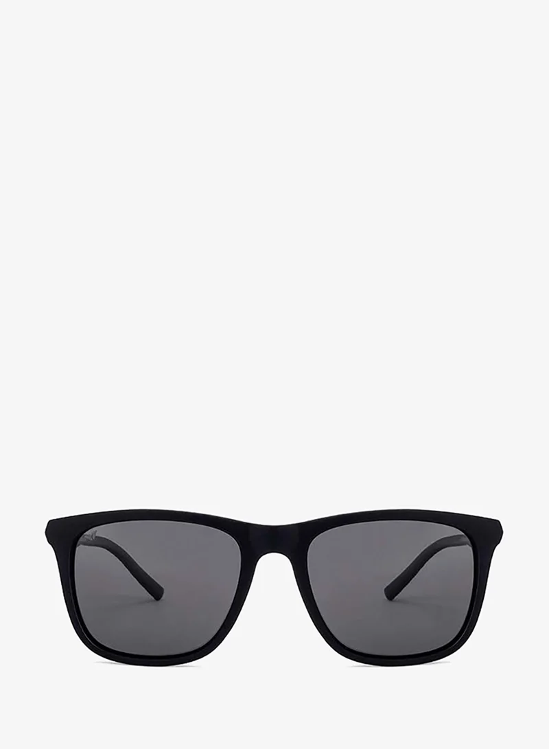 فينسينت تشيس Vincent Chase By Lenskart | Mirage Full Rim Wayfarer Frame Polarized & UV Protected Sunglasses VC S12643 - 54mm - Black