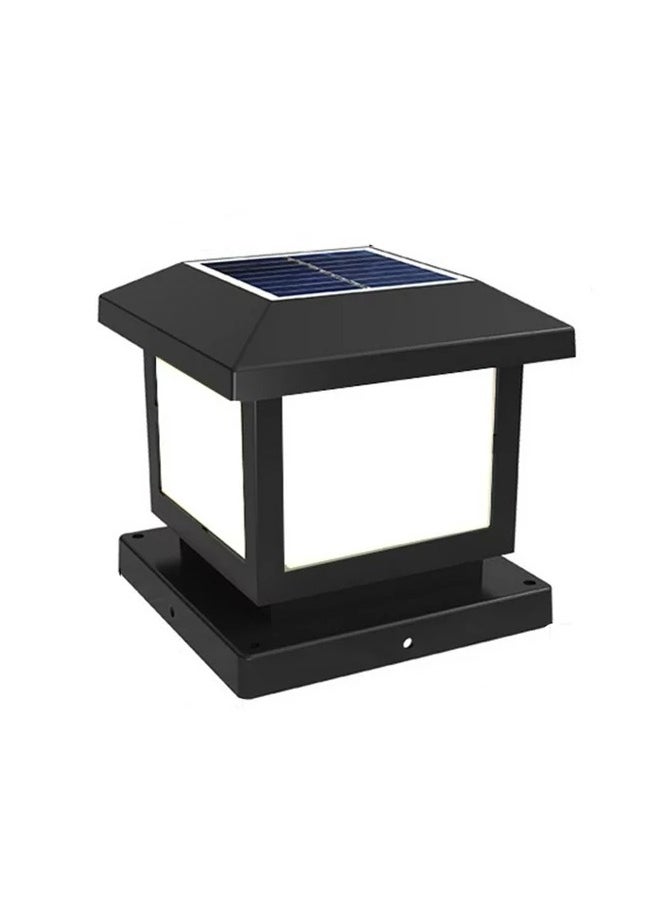 Comely Square Column Lamp Solar Energy Outdoor Garden Waterproof  - Image 1