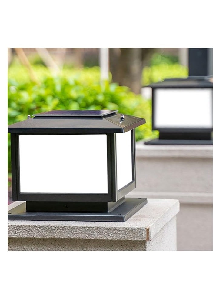 Comely Square Column Lamp Solar Energy Outdoor Garden Waterproof  - Image 3