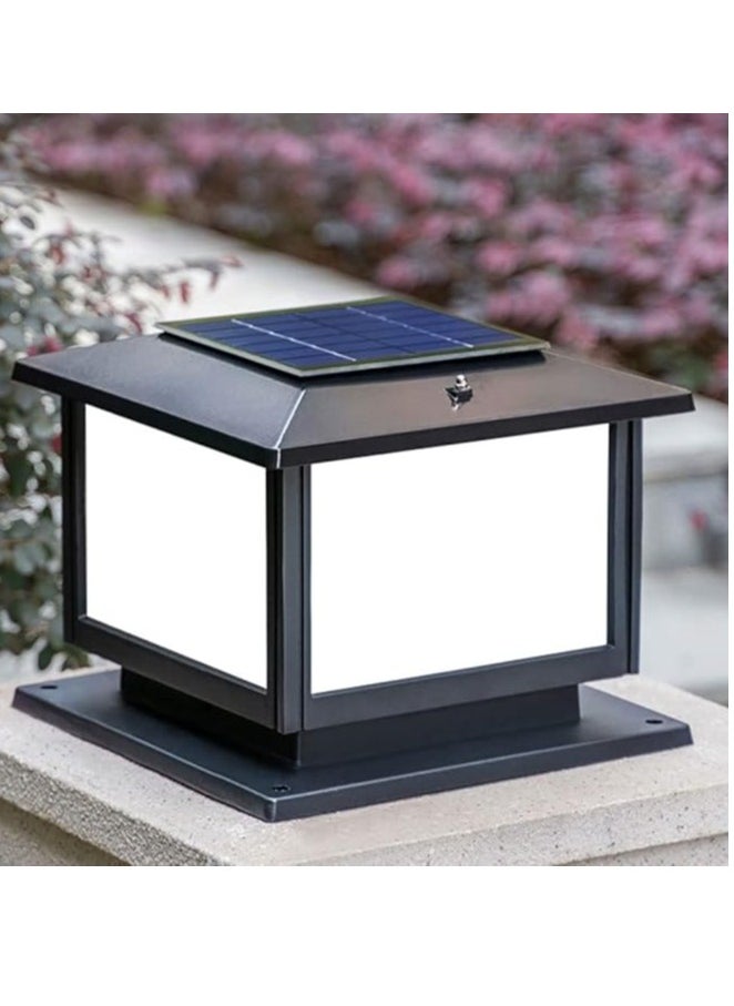 Comely Square Column Lamp Solar Energy Outdoor Garden Waterproof  - Image 5