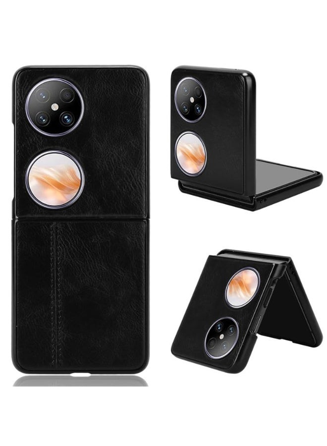 عام غطاء قابل للطي متوافق مع هواوي بوكيت 2 2024، جلد PU + صدفة PC واقية ضد الصدمات لهواوي بوكيت 2. - Image 1