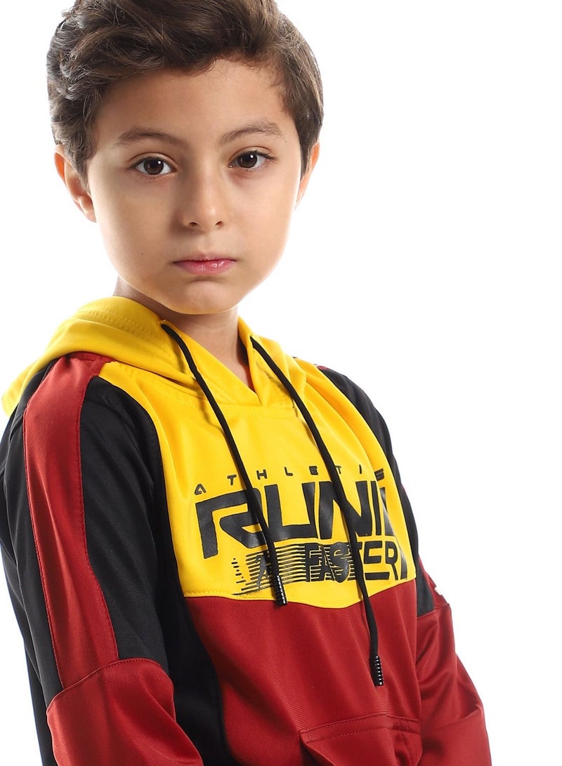 Caesar caesar  Boys Training Suit With Pocket multicolour - Image 3