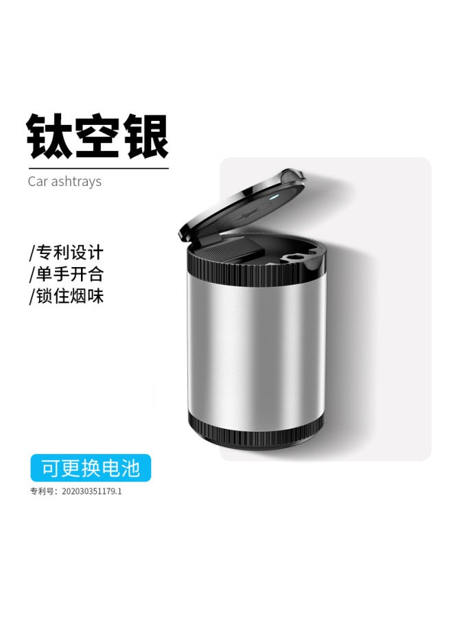 Fashion Brand Car Car Ashtray Creative Covered Led Light Car Portable Ashtray