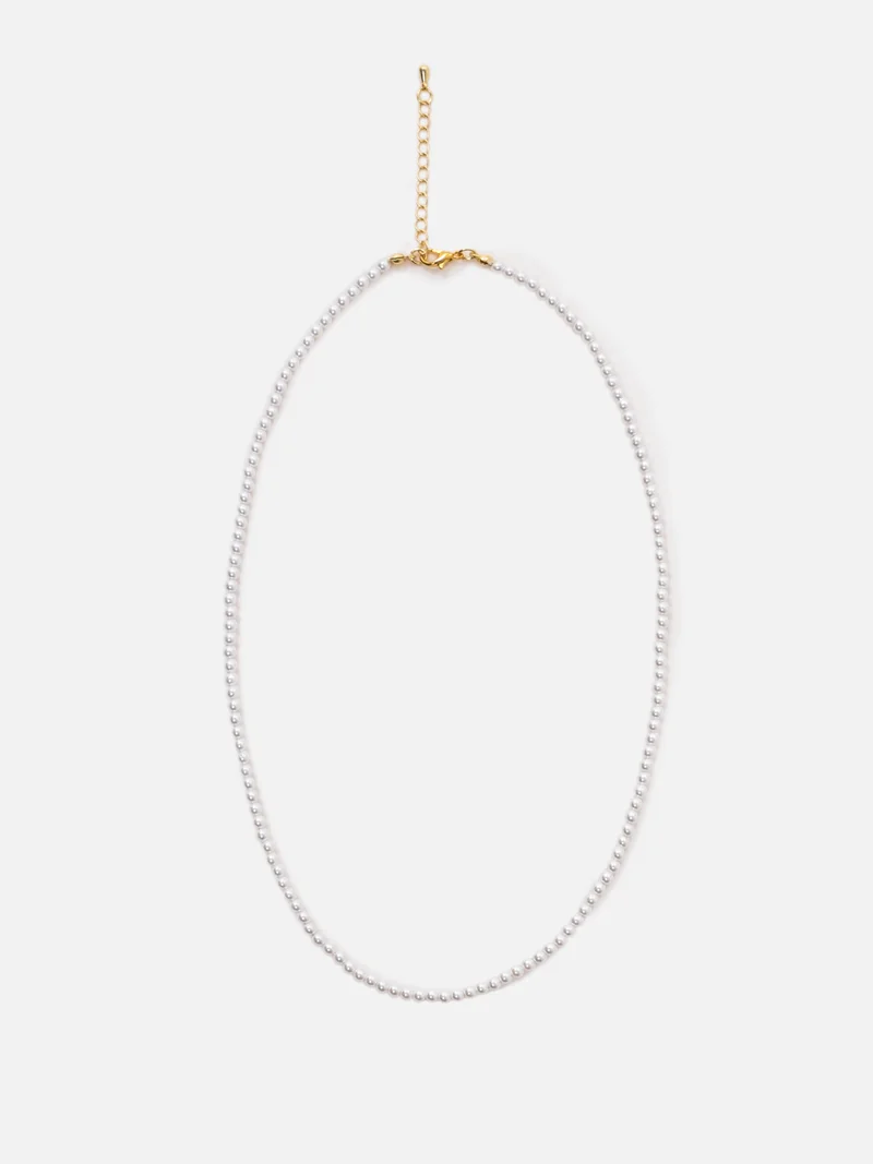 Lichi  Pearlescent beads necklace for Women | Best Price UAE