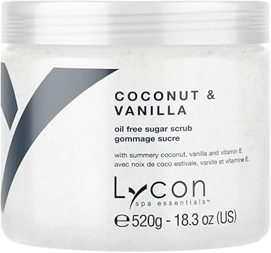 Lycon Coconut and Vanilla Sugar Body Scrub 520g - Image 1