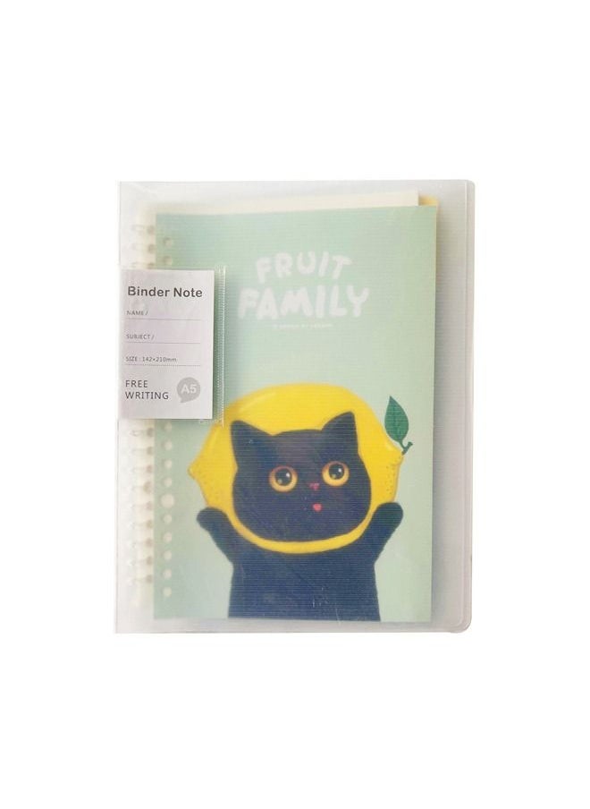 XIANGYU - A5 Refillable PP Cover Loose Leaf Ring Binder Notebook - Image 1