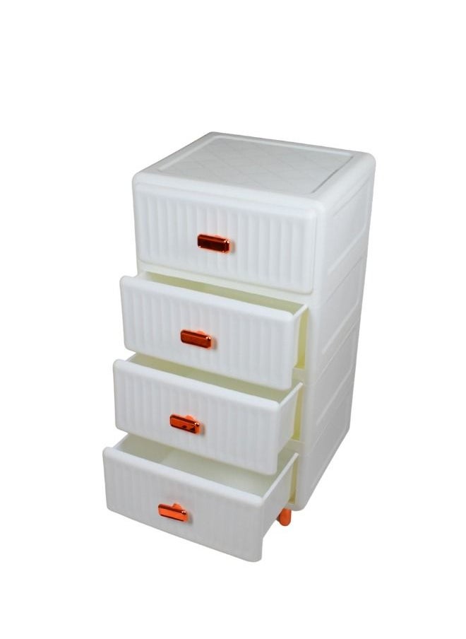 Generic - 4-Layer Storage Drawer Cabinet  40X45X106cm - Image 1