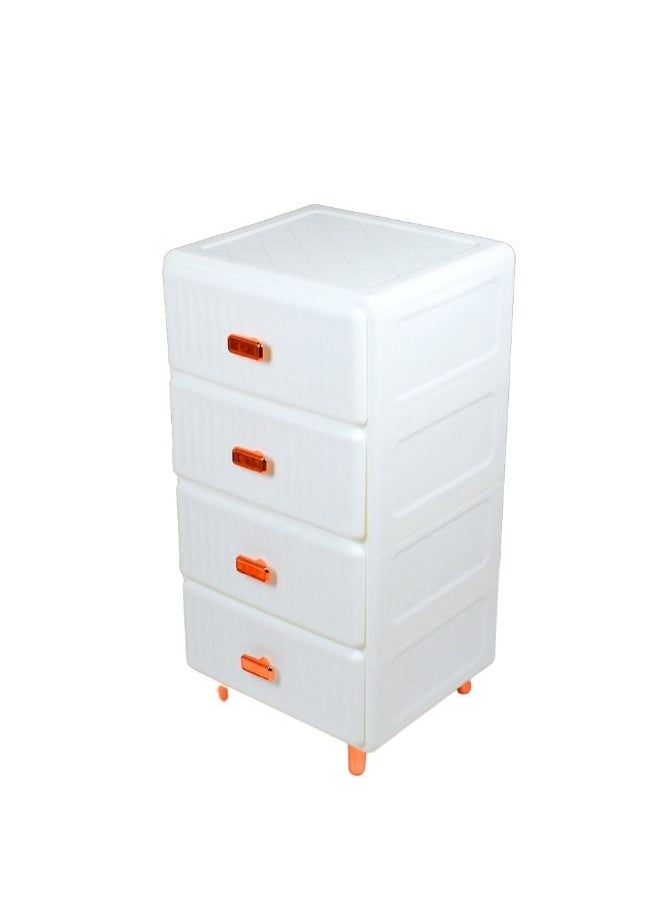 Generic - 4-Layer Storage Drawer Cabinet  40X45X106cm - Image 1