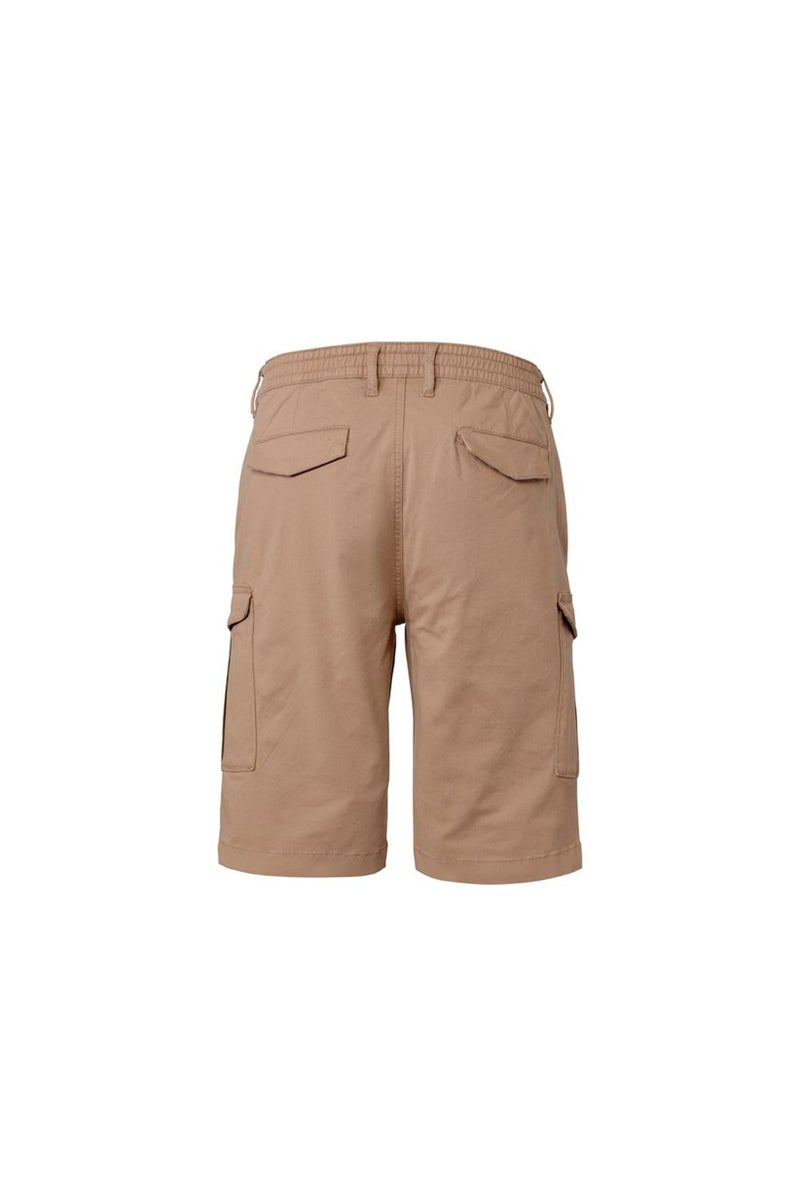 Tchibo Men Plain Cargo Shorts, Tan - Image 3