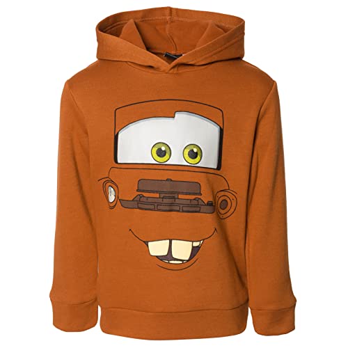 Disney Pixar Cars Tow Mater Toddler Boys Fleece Pullover Hoodie Brown 4T - Image 5